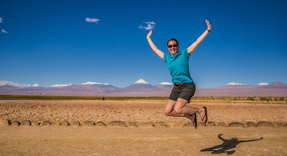 Camino a laguna cejar en San Pedro de Atacama