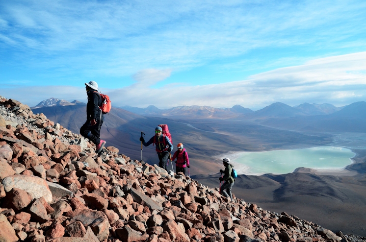 Ascenso volcán Licancabur en Atacama