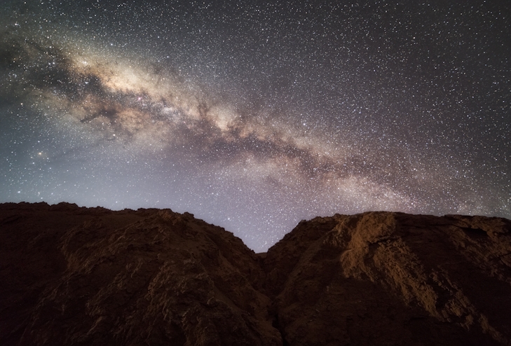 Cielo estrellado en Desierto de Atacama