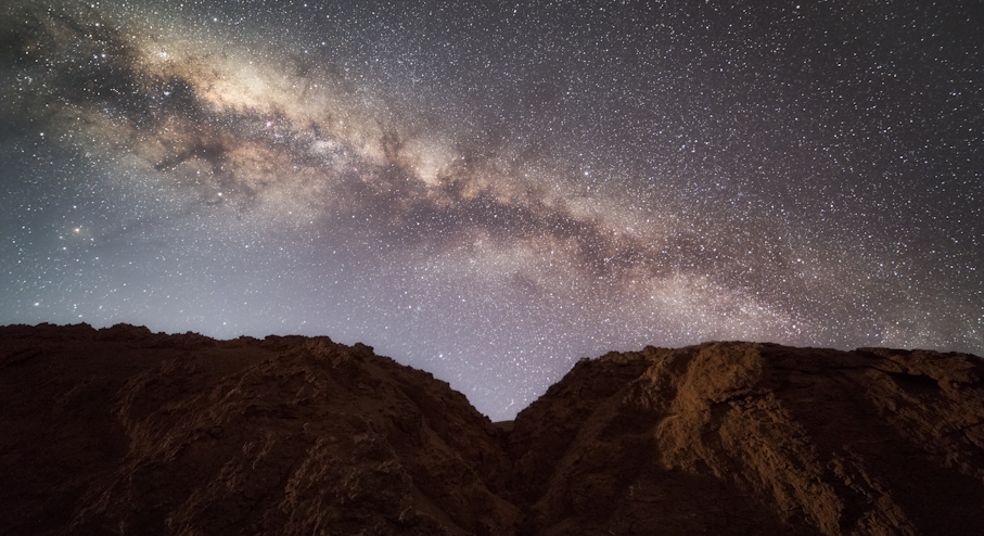 Cielo estrellado en Desierto de Atacama