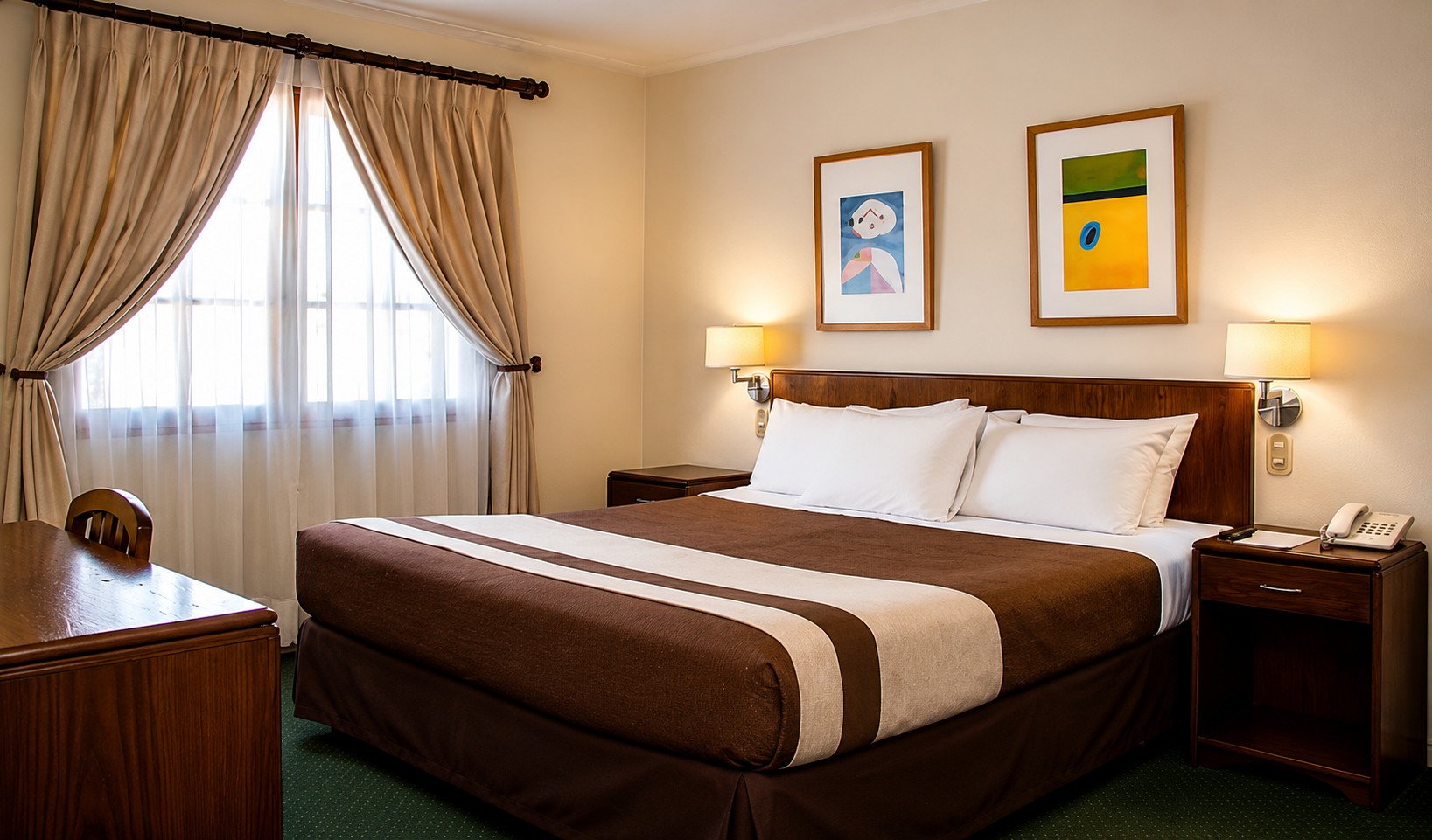 Habitación Hotel Diego de Almagro