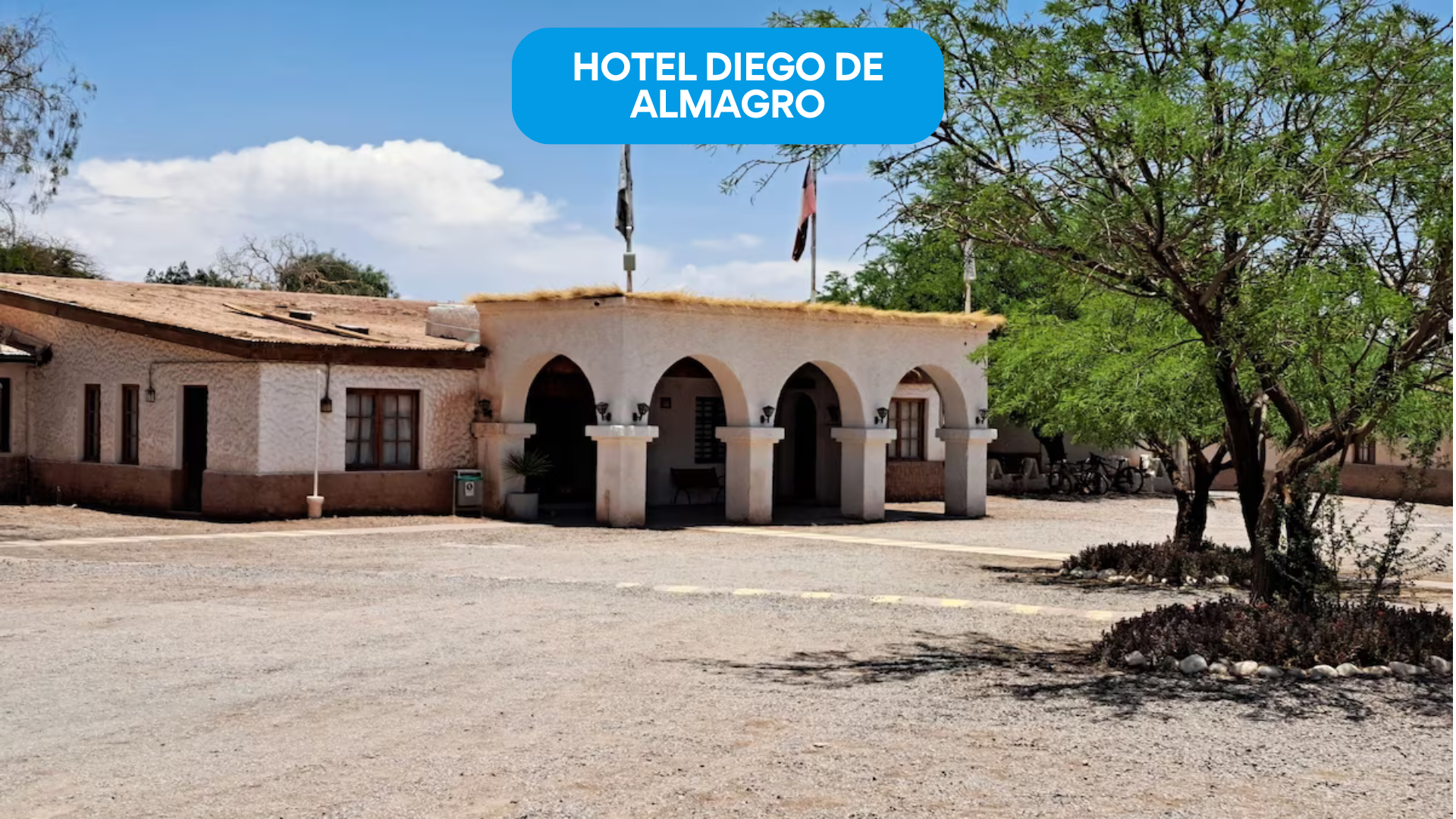 Fachada Hotel Diego de Almagro