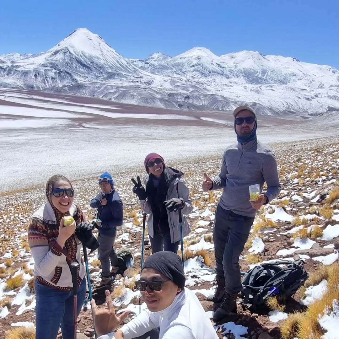 Personas en Cerro Jorquencal