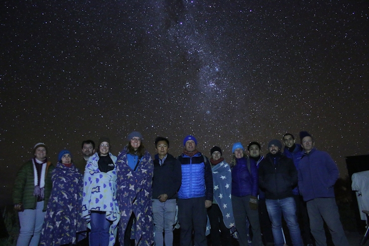 Observación astronómico en Atacama