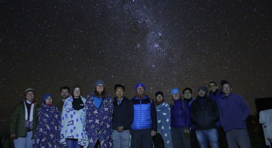 Observación astronómico en Atacama