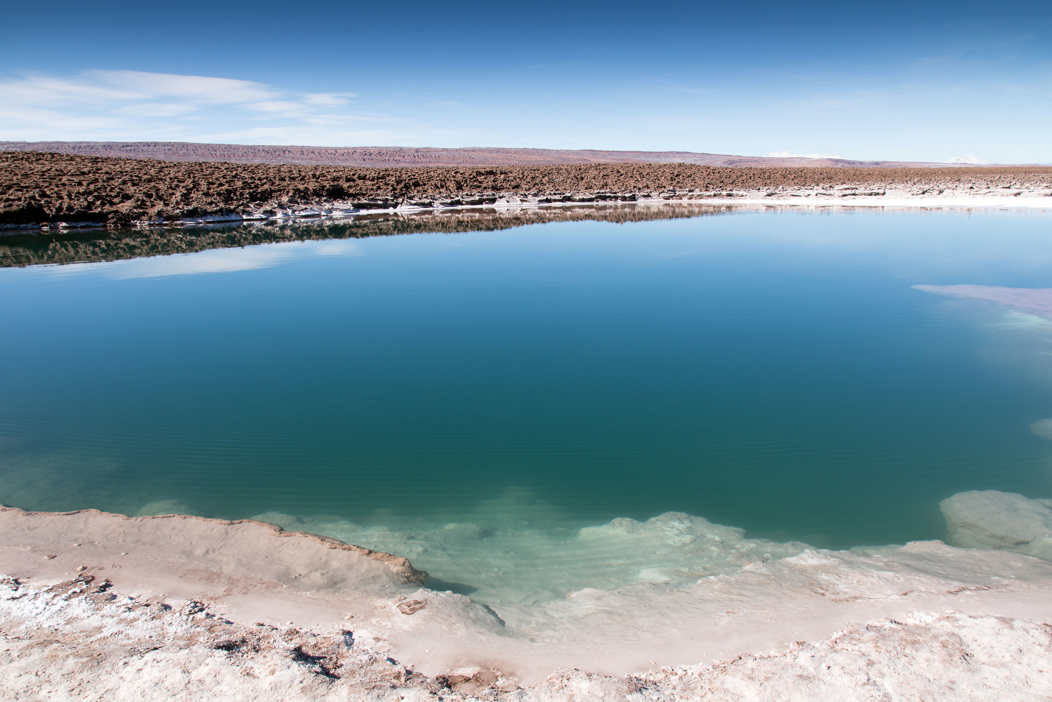 Lagunas de sal Baltinache