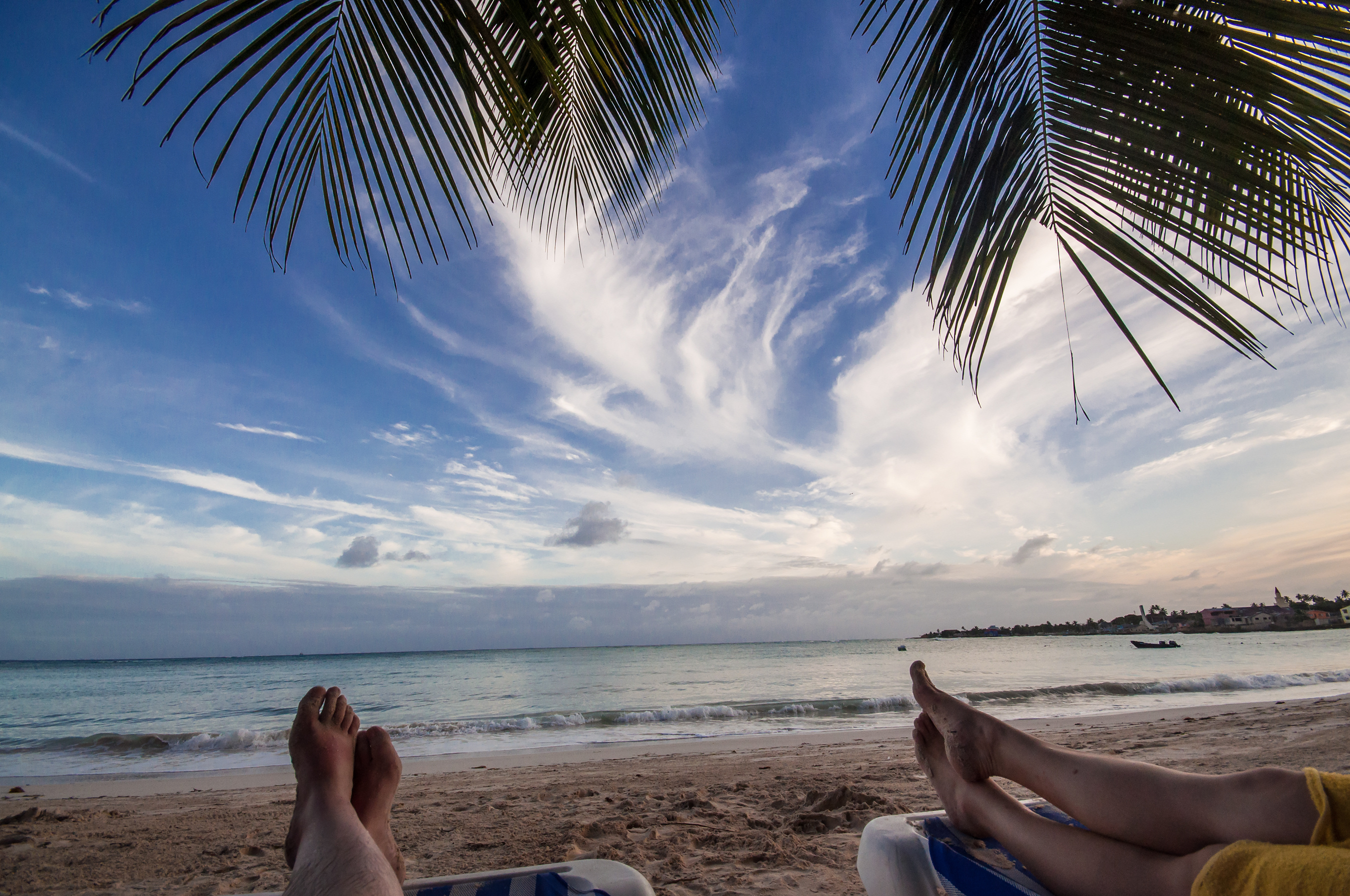Personas en la playa