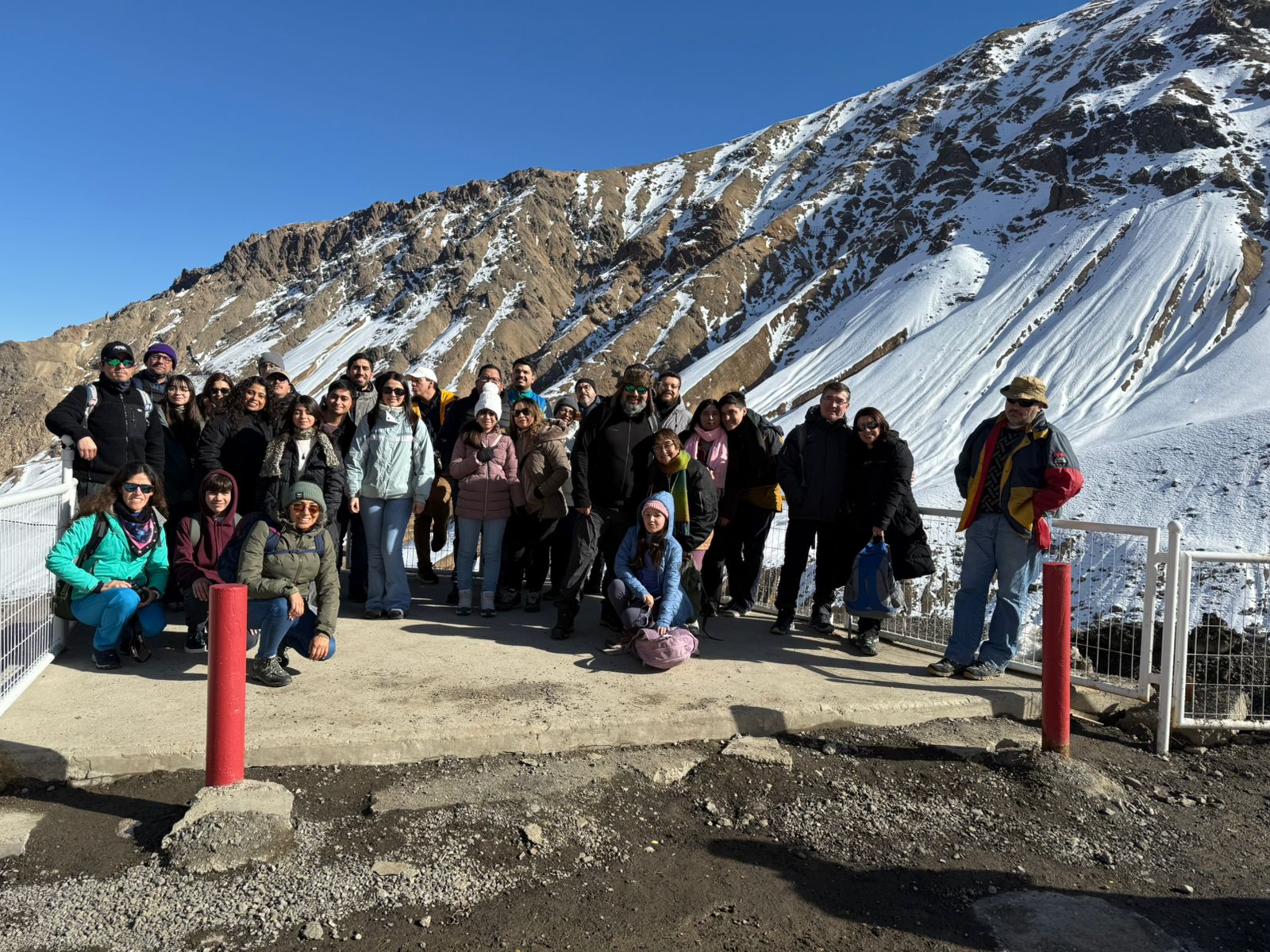 Personas en la nieve de Sewell