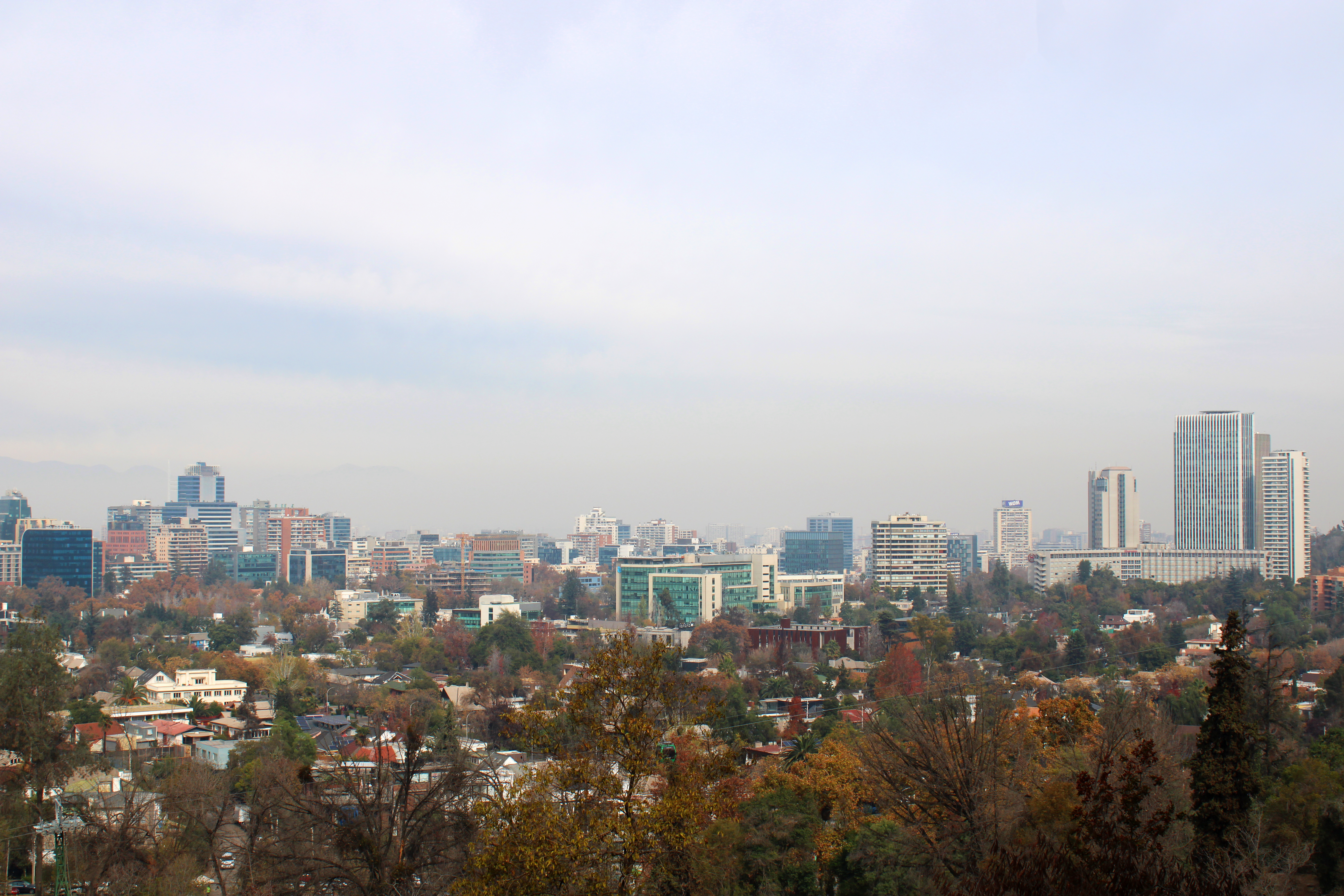 Santiago desde el cerro