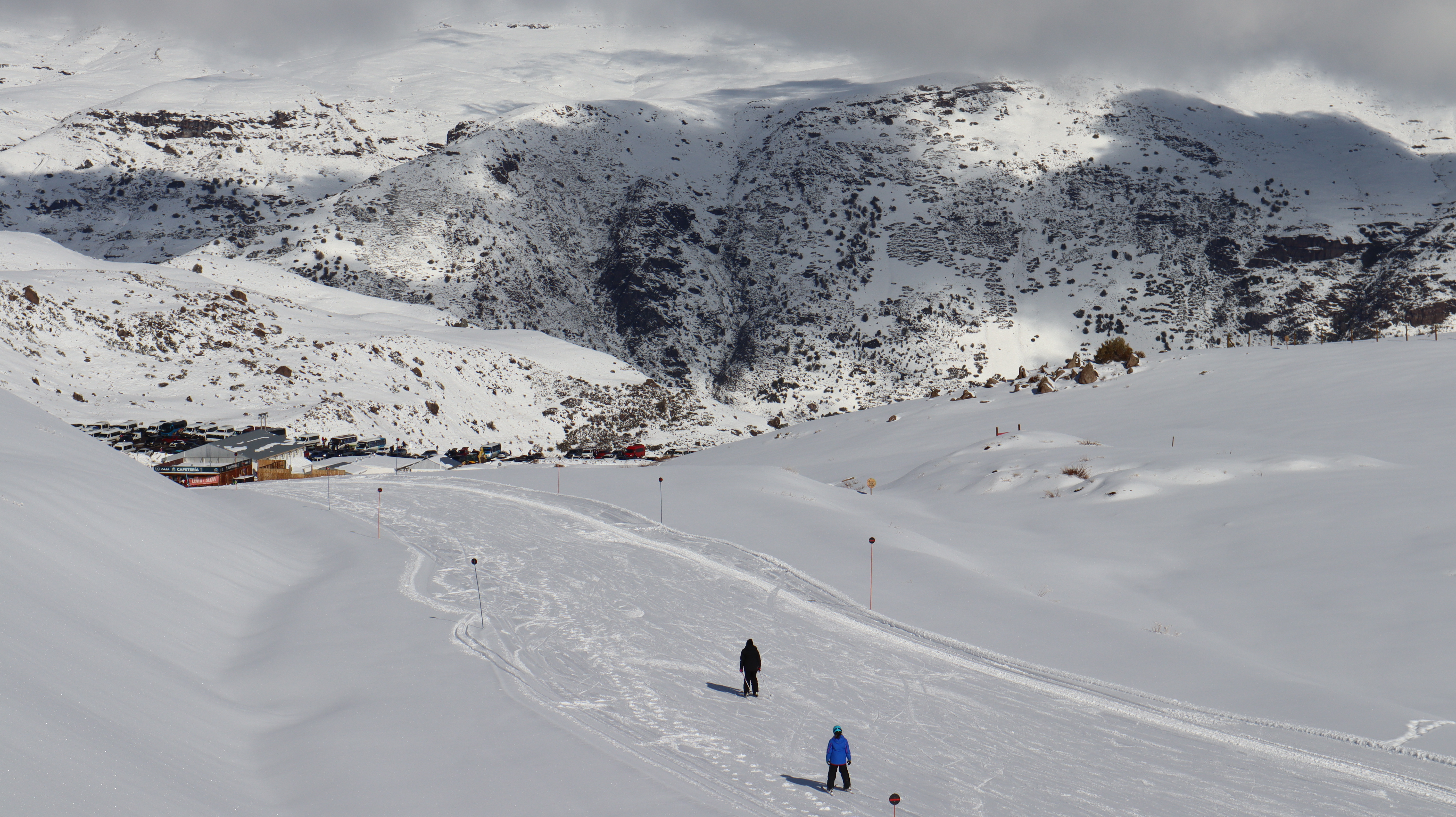 Personas en Farellones