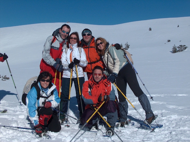 Personas en la nieve