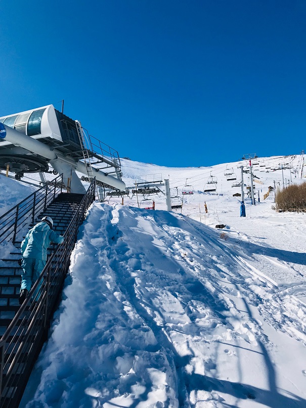 Día de ski principiante La Parva
