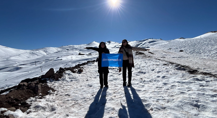 Farellones Turistas Nomades en Farellones