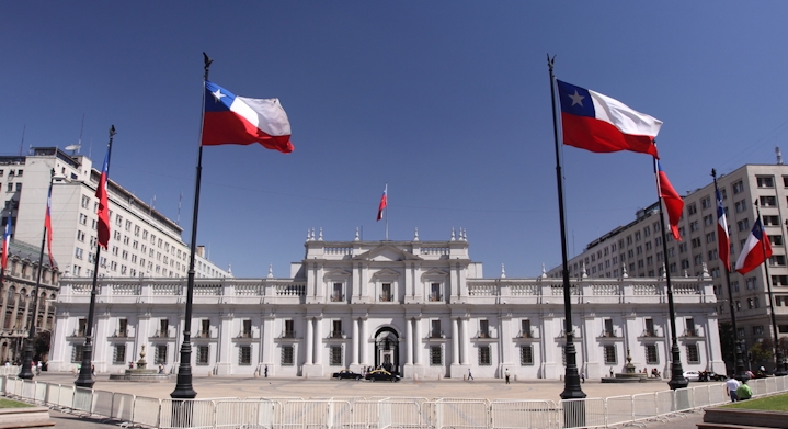 palácio do governo do chile
