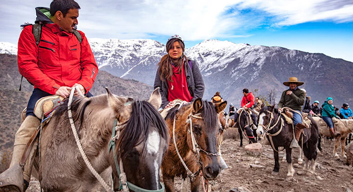Cabalgata en Farellones Chile