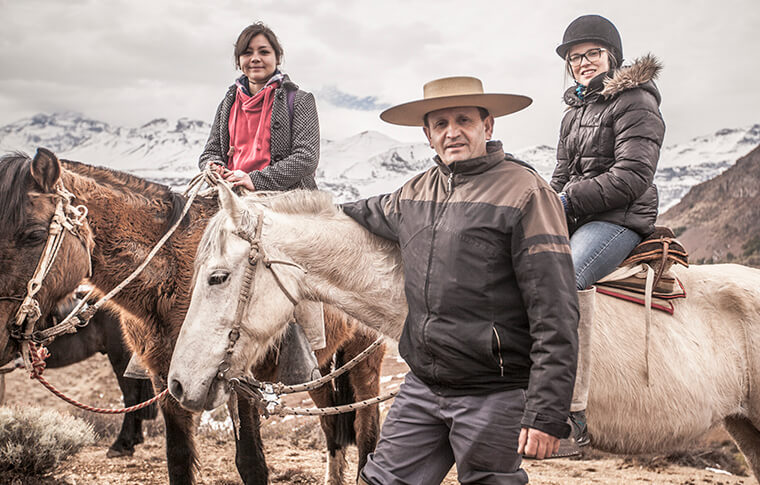 Subida a Farellones Chile