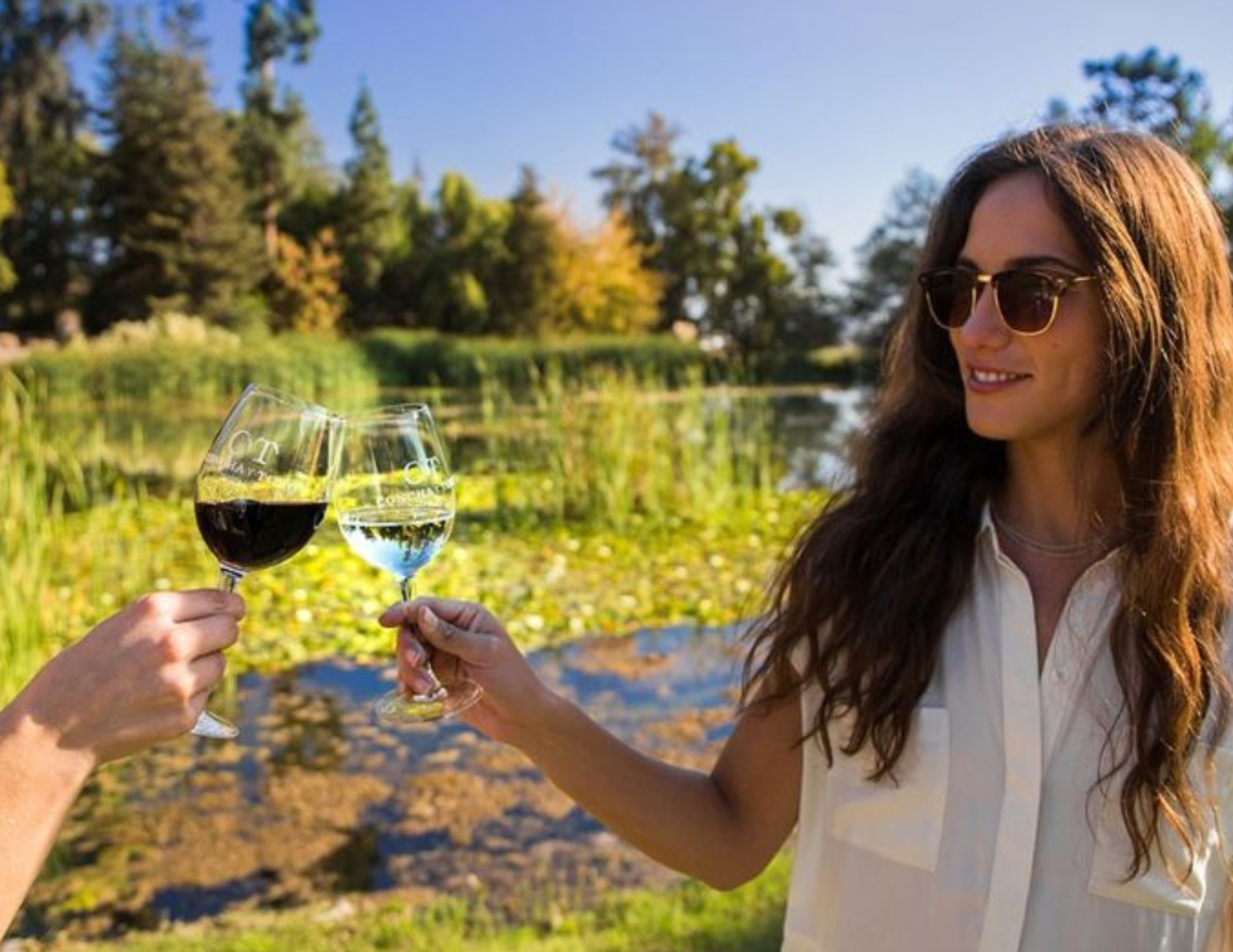 Mujer en Viña Concha y Toro