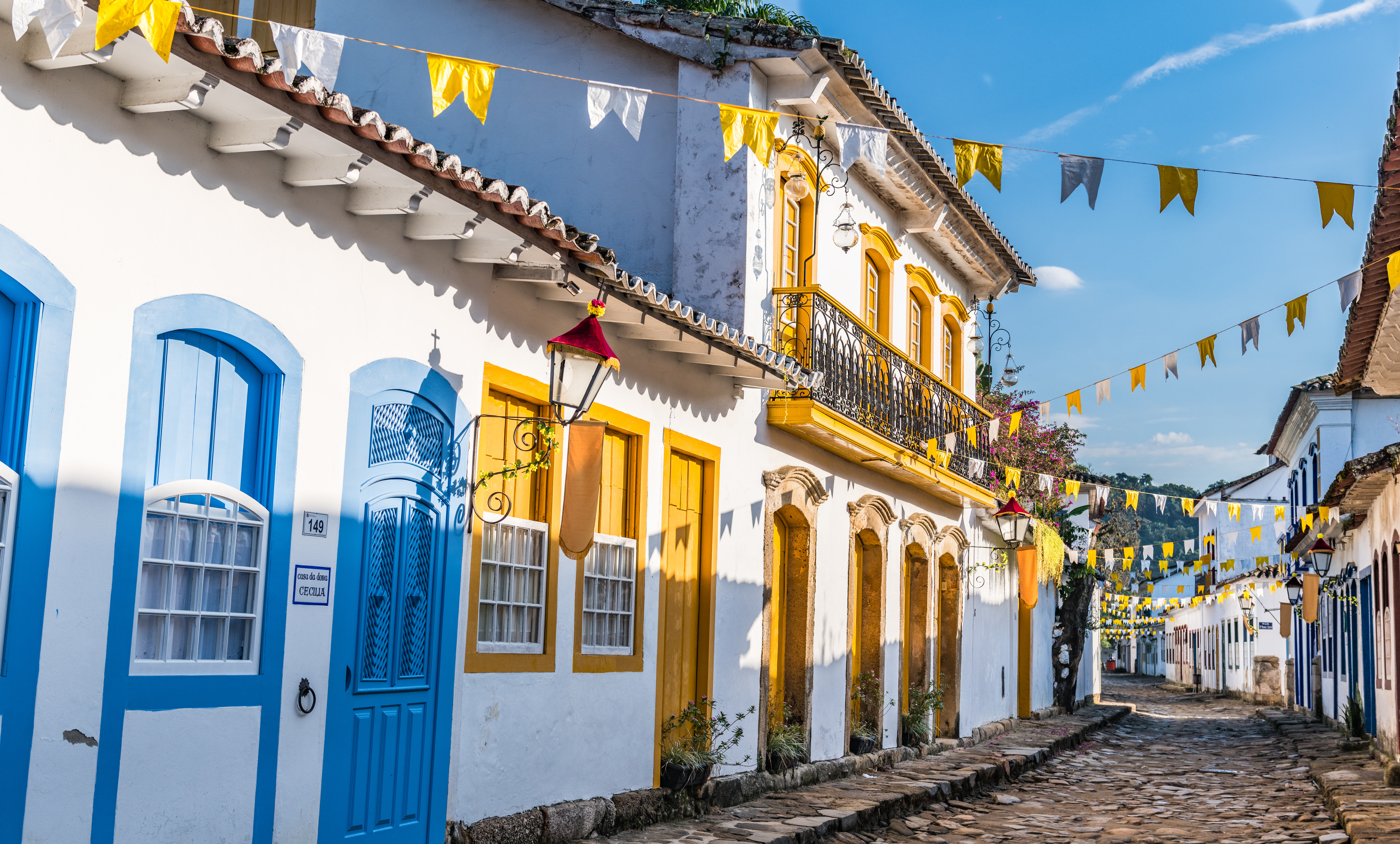 Calle antigua en Paraty