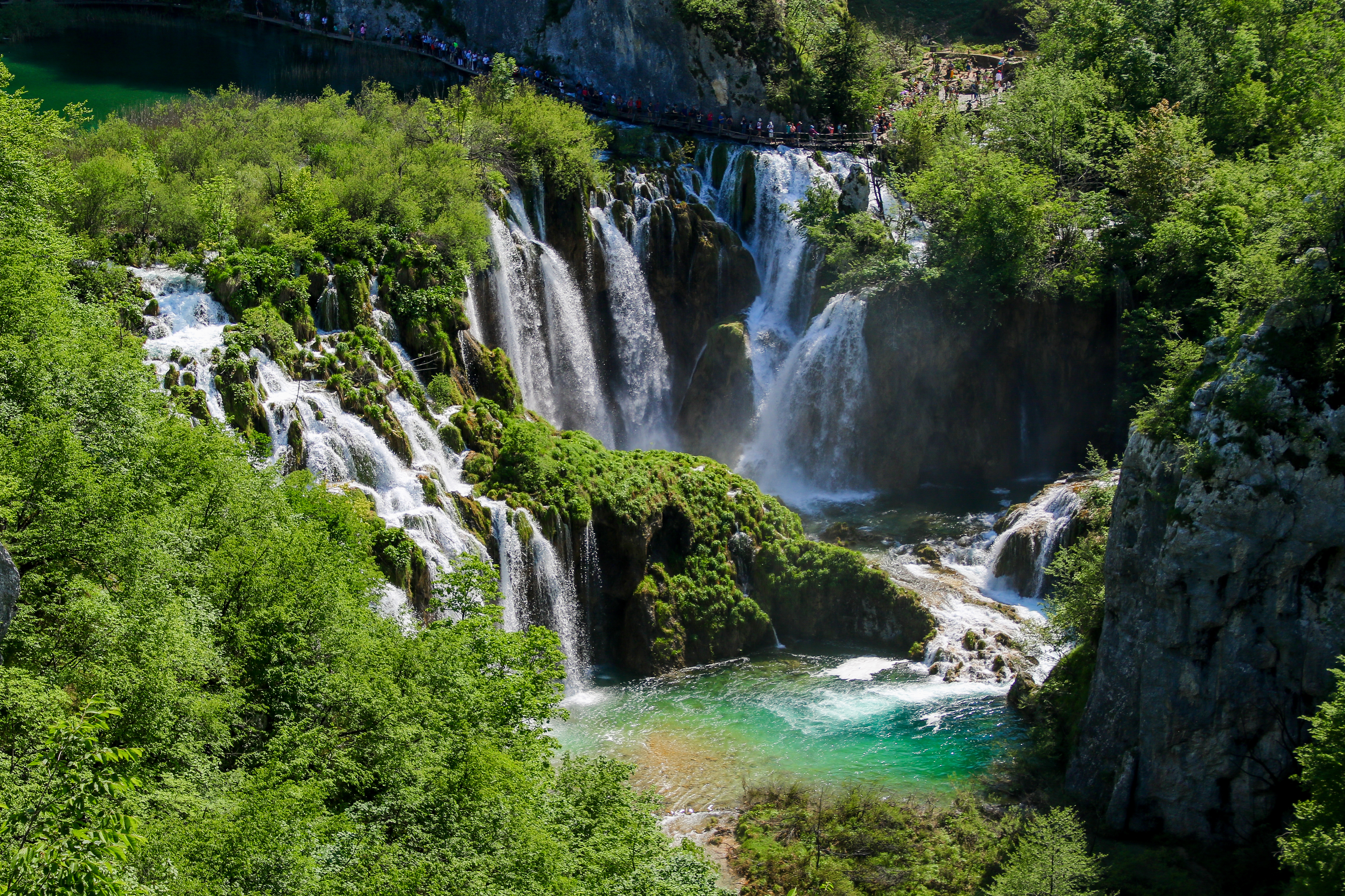 Cascada en los Lagos de Plitvice