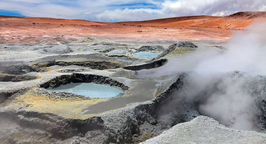 Salar de Uyuni (4 días) en Tupiza Geysers Sol de Mañana