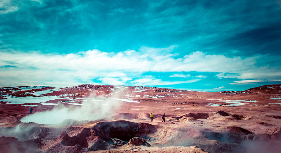 Foto Salar de Uyuni Privado (4 días) en Tupiza Geysers Sol de Mañana
