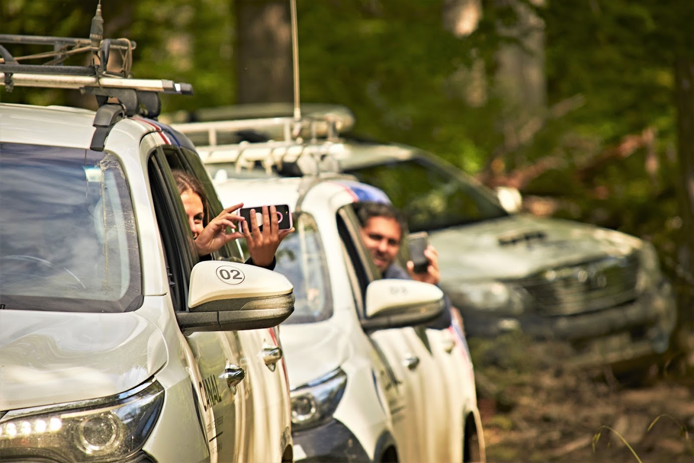 Personas en excursión 