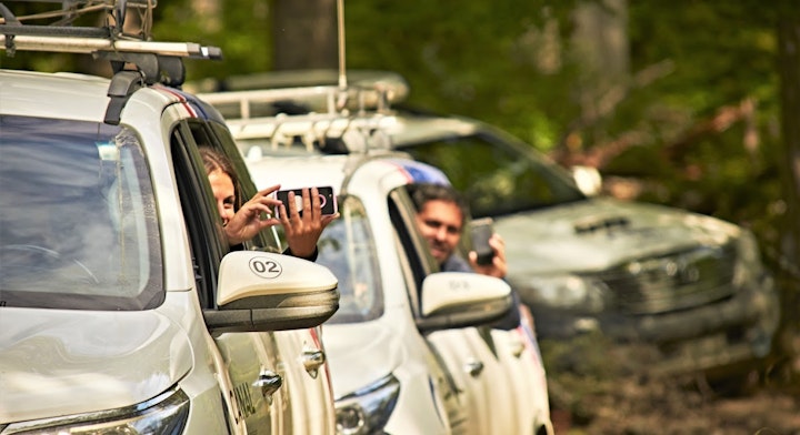 Personas en excursión