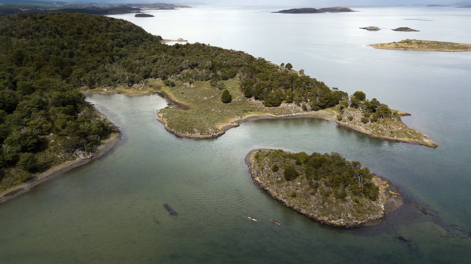 Isla Gable en Ushuaia