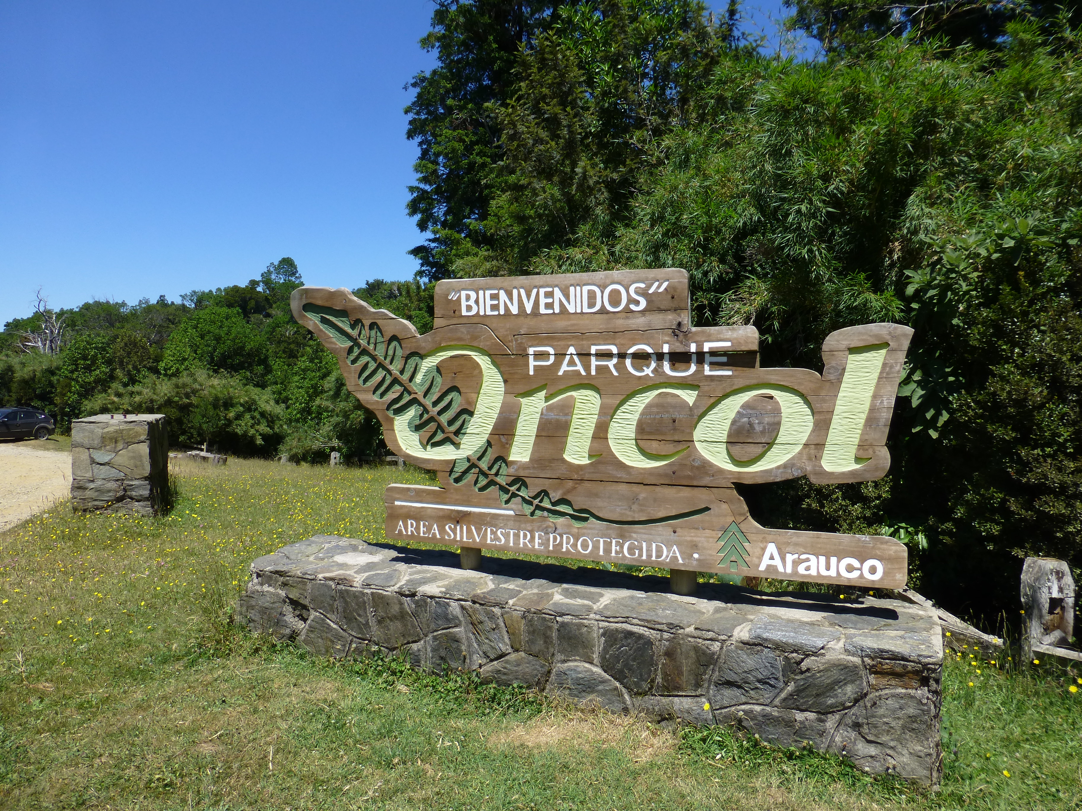 Entrada a Parque Oncol