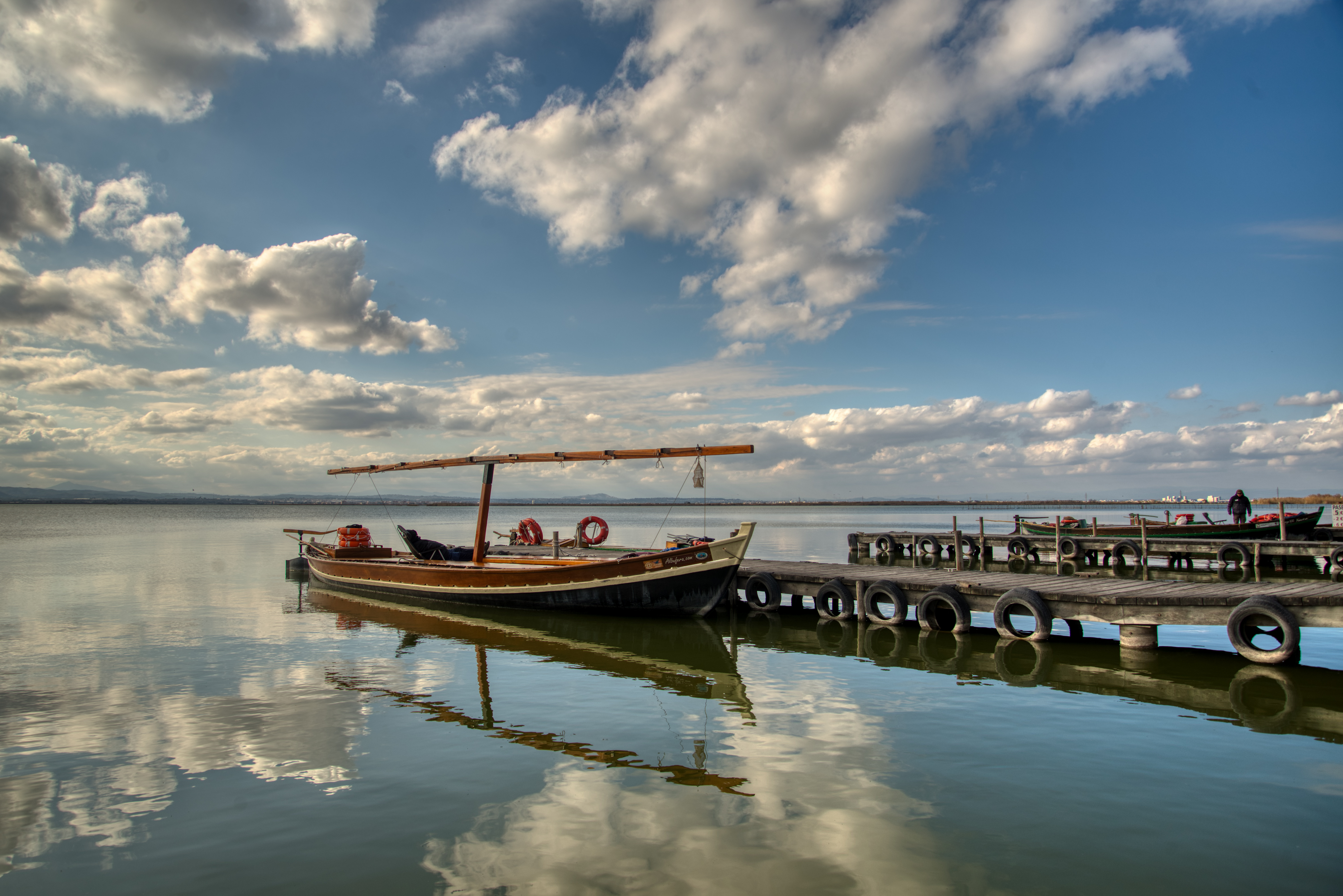 Embarcadero en la Albufera