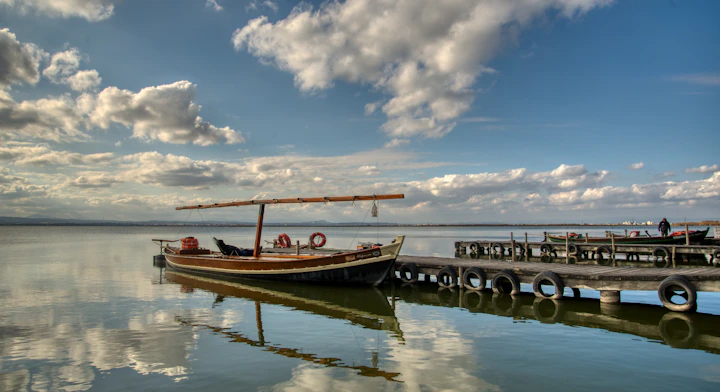 Embarcadero en la Albufera