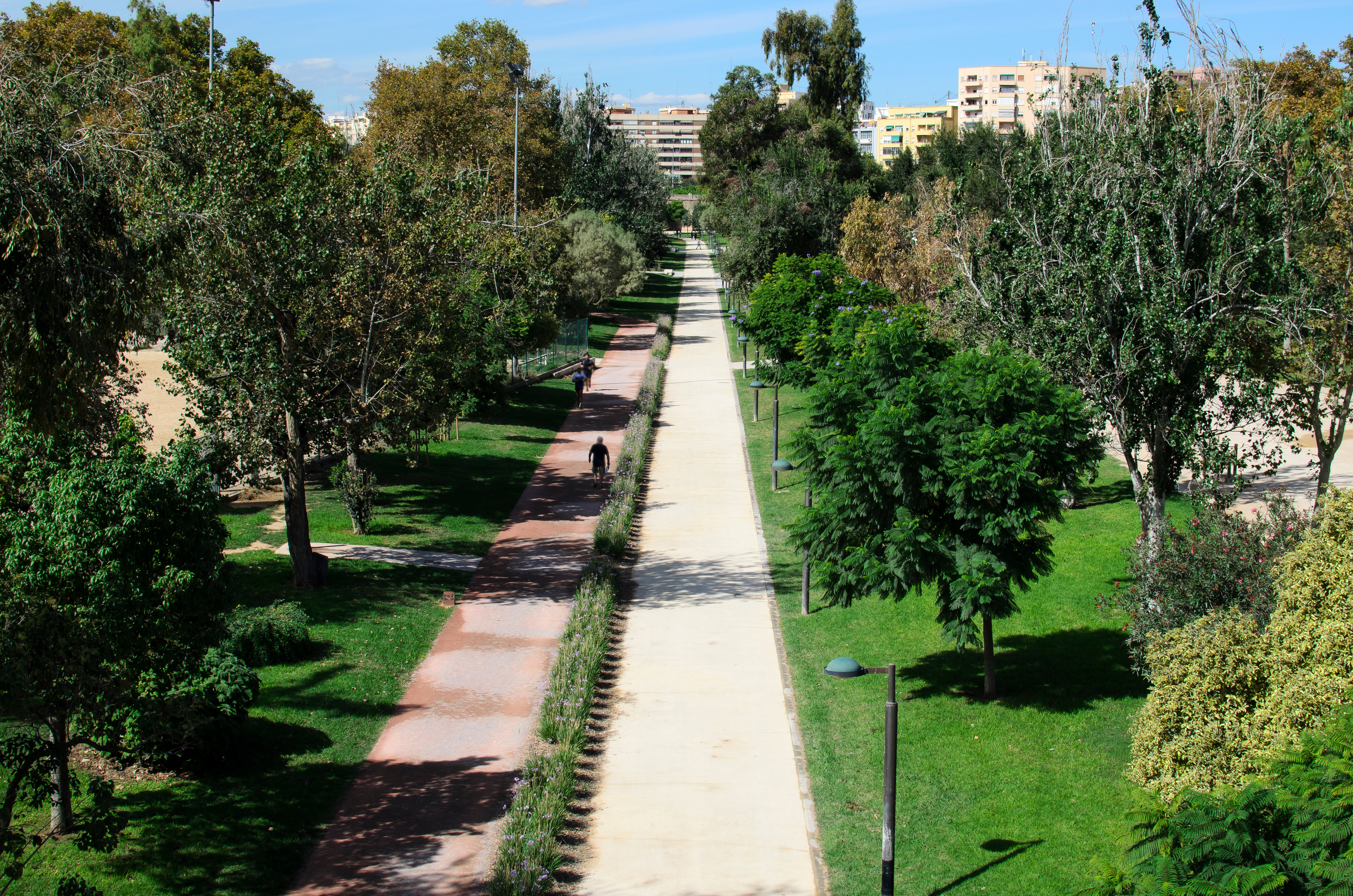 Jardines del río Turia