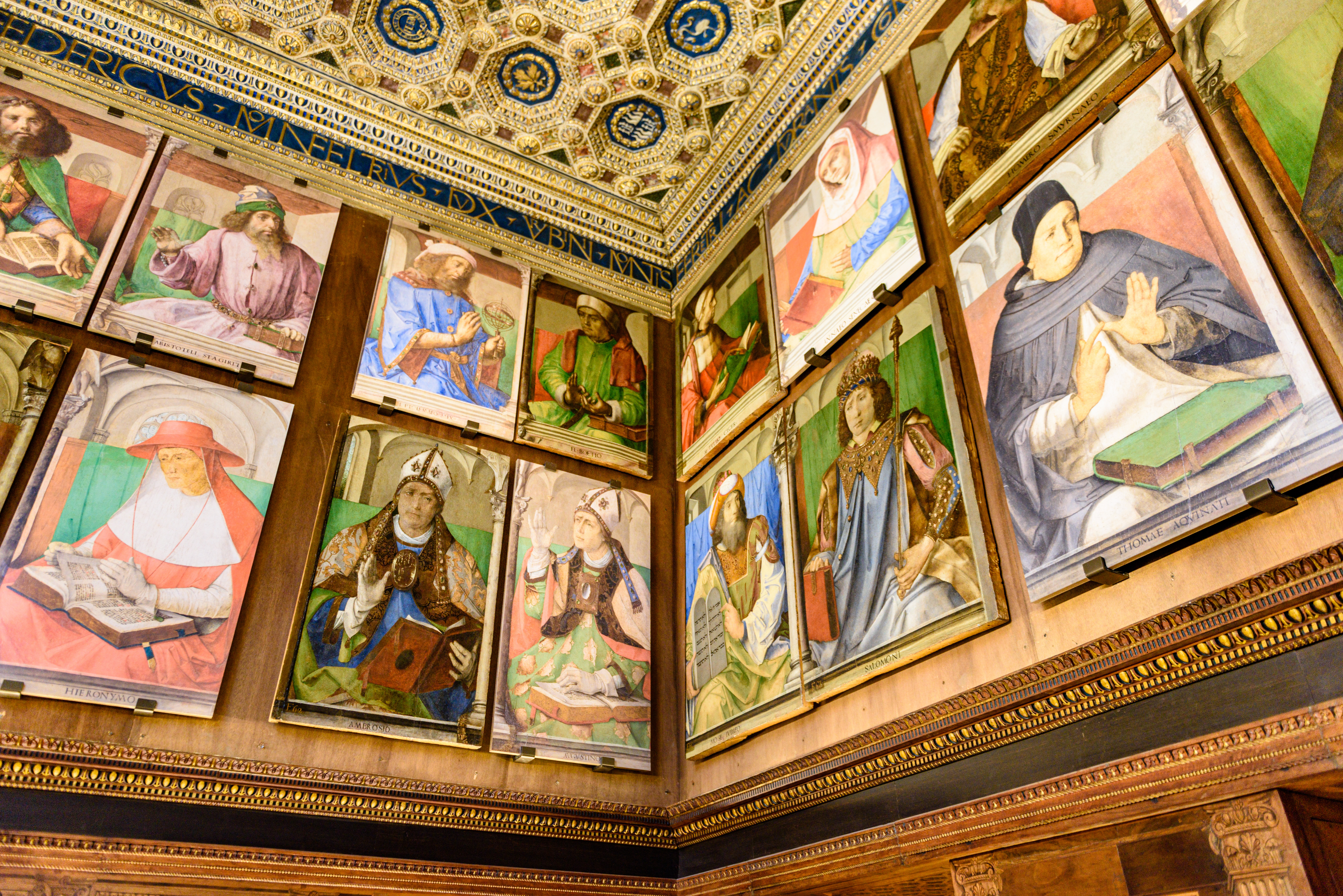 Cuadros en el Palacio Ducal